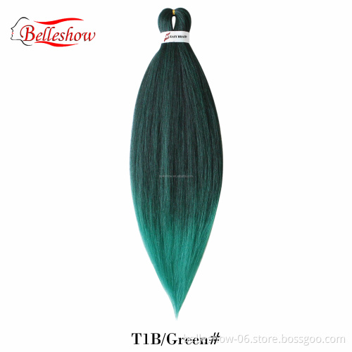 Hot sell pre stretched braiding hair jumbo